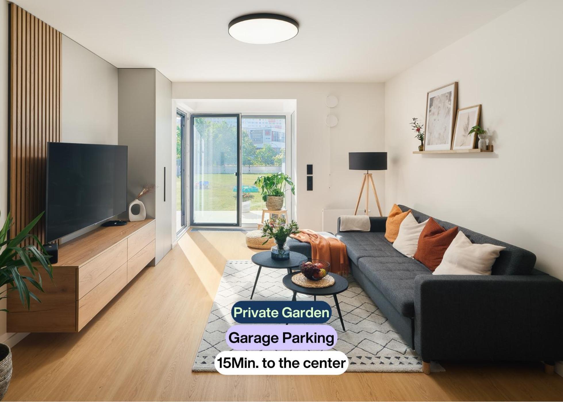 Beta Home - Garage, Air Condition, Garden, At Metro Praga Zewnętrze zdjęcie